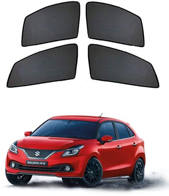 PEEPS STORE Side Window, Rear Window Sun Shade For Maruti Suzuki Baleno(Black)