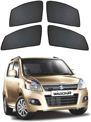 PEEPS STORE Side Window Sun Shade For Maruti Suzuki Wagon R 1.0(Black)