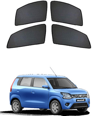 PEEPS STORE Side Window Sun Shade For Maruti Suzuki Wagon R 1.0(Black)