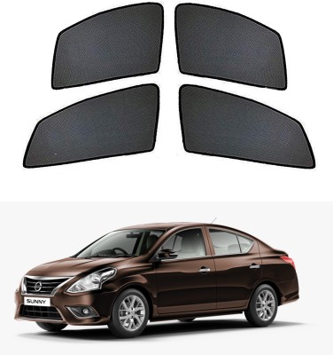 PEEPS STORE Side Window Sun Shade For Nissan Sunny(Black)