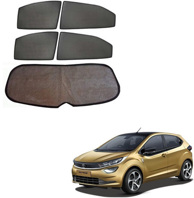 KOZDIKO Side Window Sun Shade For Tata Altroz(Black)