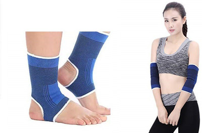 smile4u (PACK OF 2)Support Gaurd Pain Relief for Gym SD-5456S Physical Activities Elbow Support