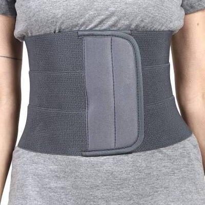 SUKANYA Abdominal Support Belt Binder after C-Section Delivery for Women AB Support GREY Abdominal Belt(Grey)