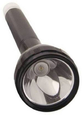 AKR 9050 RECHARGEABLE FLASHLIGHT WITH DUAL LED BULBs Torch Torch(Black, 27 cm, Rechargeable)