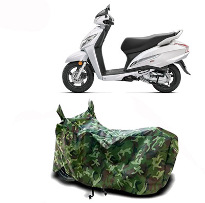Exciting collections Two Wheeler Cover for Honda(Activa 125, Green)