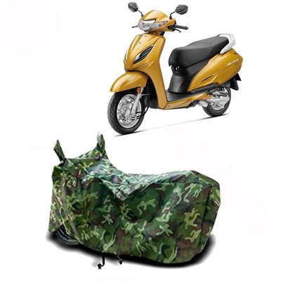 Exciting collections Two Wheeler Cover for Honda(Activa 6G, Green)