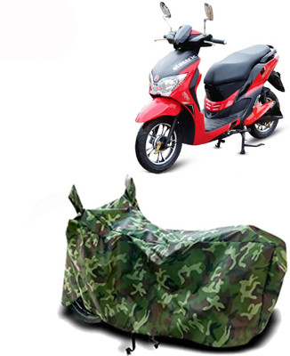 Exciting collections Two Wheeler Cover for Hero Electric(Dash, Green)