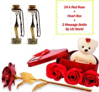 Shyam sarkar Artificial Flower, Showpiece, Soft Toy, Card Holder Gift Set