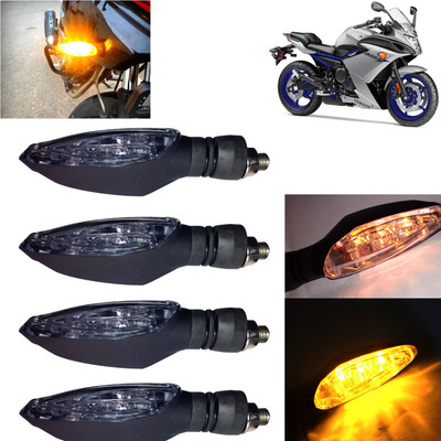 Pious Front, Rear, Side LED Indicator Light for Yamaha RX 100(Amber)