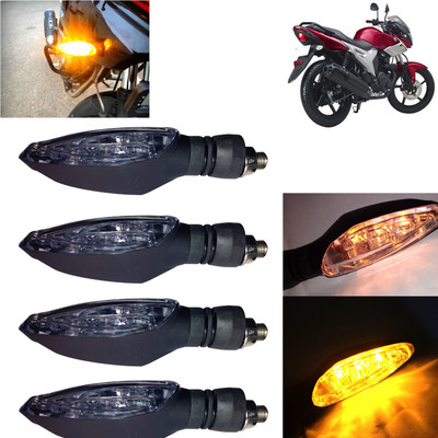 Pious Front, Rear, Side LED Indicator Light for Yamaha SZ X(Amber)