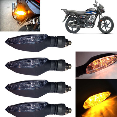 Pious Front, Rear, Side LED Indicator Light for Honda CD(Amber)