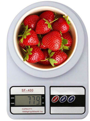 DOTSURR SF-400 DIgital Scale Weighing Scale(White)