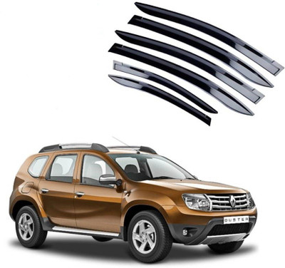 ASRAUTO For Front, Rear Wind Deflector(Tinted Renault Duster)