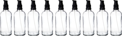 nsb herbals 100 ml Glass Bottle(Pack of 9, Clear)