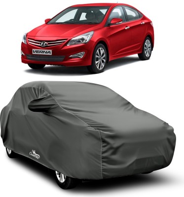 VITSOA Car Cover For Hyundai Fluidic Verna(Grey)