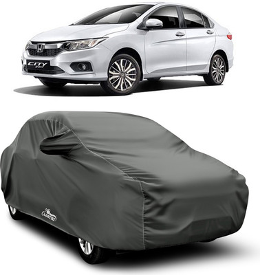 XAFO Car Cover For Honda City ZX (With Mirror Pockets)(Grey)