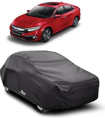 VITSOA Car Cover For Honda Civic (With Mirror Pockets)(Grey)