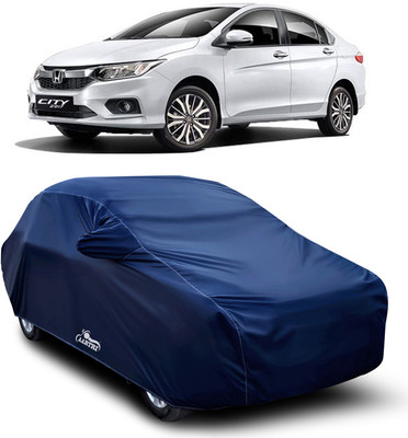 XAFO Car Cover For Honda City ZX (With Mirror Pockets)(Blue)