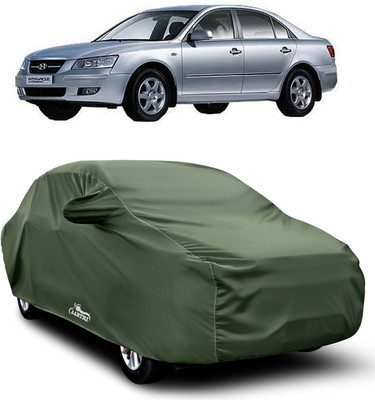 XAFO Car Cover For Hyundai Sonata Embera (With Mirror Pockets)(Green)