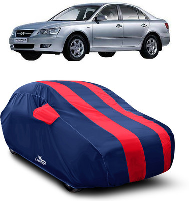 XAFO Car Cover For Hyundai Sonata Embera (With Mirror Pockets)(Red)