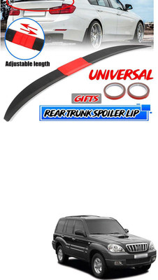 PRTEK Plastic Car Bumper Guard(Black, Red, Pack of 1, Hyundai, Terracan)