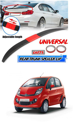 PRTEK Plastic Car Bumper Guard(Black, Red, Pack of 1, Tata, Universal For Car)