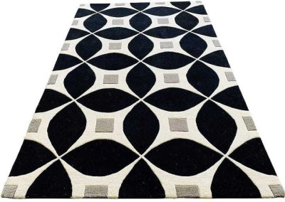 Sana Carpet Multicolor Wool Carpet(5 ft,  X 8 ft, Rectangle)