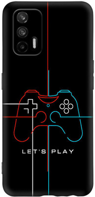 CLASSYPRINT Back Cover for Realme X7 Max / Realme GT 5G(Black)