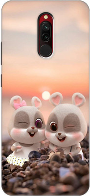 FlipCase Back Cover for Mi Redmi 8(Multicolor, Dual Protection, Silicon, Pack of: 1)