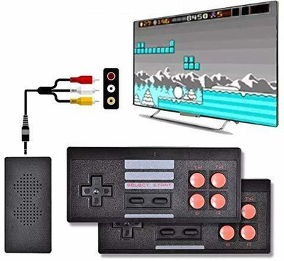 Pelupa Plug & Play Wireless Video Game (8 bit Retro Built-in Games) for 2 Player Limited Edition(Code in the Box - for PC)