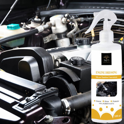 SAPI'S Engine Dressing Silicone Emulsion Concentrate for Car - 500 ML 500 ml Engine Brightener