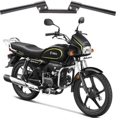 AIRSKY Black Handle Bar Rod For Hero Splendor All Models Handle Bar(Black)