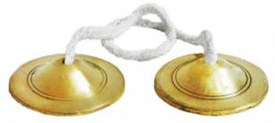 RAM musical Iran manjira with Gold polish RMH-018 Kartal Instrument
