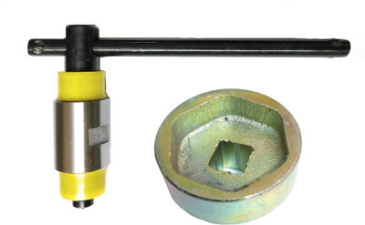 FIXKIT Magnet Puller Activa and Clutch Nut Spanner for Honda Activa Lever Tool(4 cm)