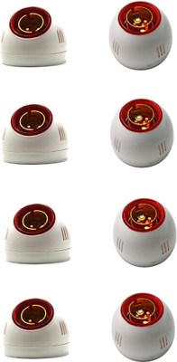 JELECTRICALS Fancy Red Design Ring Bulb Holder Plastic Light Socket(Pack of 8)