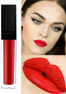 Amaryllis HD Ultra Soft Smooth Liquid Lipstick(Red, 6 ml)