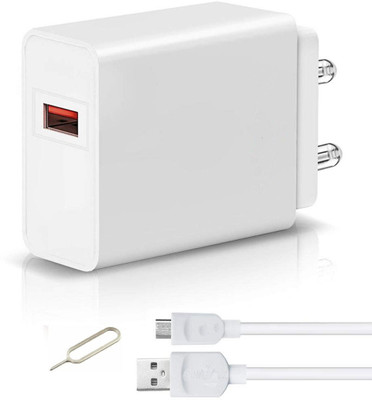 Badger Wall Charger Accessory Combo for Realme C25Y,Realme C25_Y Fast Charger like Realme Original Power Adapter Cable(White)