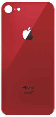 Purplesavvy Apple IPhone 8 Back Panel(Red)