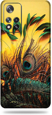 WeCre8 Skin's Xiaomi 11i Hypercharge 5g, Vasudev Pankh Mobile Skin(Multicolor)