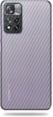 WeCre8 Skin's Xiaomi 11i Hypercharge 5g, Carbon Fiber Transparent Mobile Skin(Transparent)