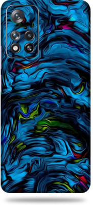 OggyBaba Xiaomi 11i Hypercharge 5g, Blue Lava Mobile Skin(Multicolor)