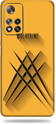 OggyBaba Xiaomi 11i Hypercharge 5g Mobile Skin(Black, Yellow)
