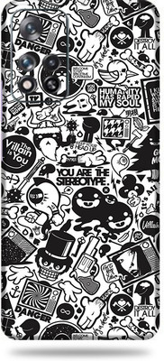 WeCre8 Skin's Xiaomi 11i Hypercharge 5g, Doodle Art Mobile Skin(Multicolor)
