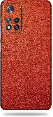 OggyBaba Xiaomi 11i Hypercharge 5g, Leather Red Mobile Skin(Red)