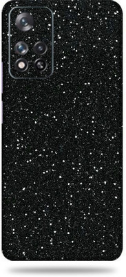WeCre8 Skin's Xiaomi 11i Hypercharge 5g, Glitter Black Mobile Skin(Multicolor)