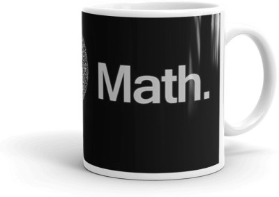 Prsky I Love Math Gift For Your Love One Ceramic Coffee Mug(325 ml)