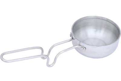 Dharam Paul Traders Tadka Pan 9 cm diameter 0.2 L capacity(Aluminium)