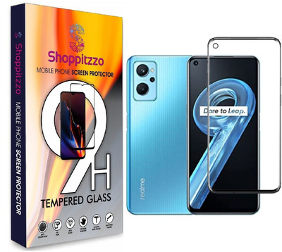Shoppitzzo Edge To Edge Tempered Glass for Reame 9i 5G/NeoShield Tempered Glass/Full Screen Coverage-Edge to Edge(Pack of 1)