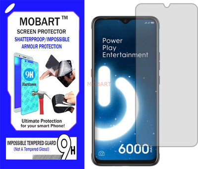 MOBART Impossible Screen Guard for TECNO POUVOIR 4 PRO(Pack of 1)