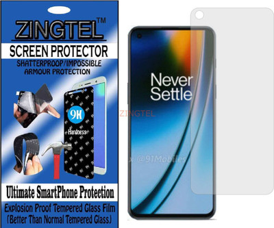 ZINGTEL Impossible Screen Guard for ONEPLUS NORD 2 5G(Pack of 1)